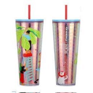 Starbucks x Monyee Chau Tropical Cold Tumbler – 24oz Venti